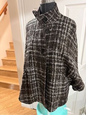 Jacob Satin-Like Lined Jacket in Brown